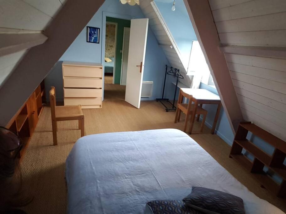 크로종 Chez Nany, Chaleureux Duplex Sur Le Port De Morgat 아파트 외부 사진