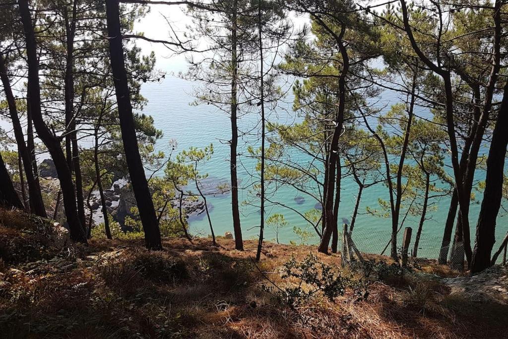 크로종 Chez Nany, Chaleureux Duplex Sur Le Port De Morgat 아파트 외부 사진